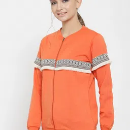 BAESD Graphic Printed Fleece Front-Open Sweatshirt image 3