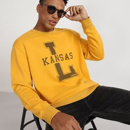 Lee Typography Printed Cotton Pullover-image-9
