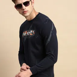 SHOWOFF Typography Printed Cotton Sweatshirt-picture-12