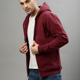 GANT Hooded Front-Open Sweatshirt image 3