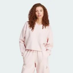 all szn ribbed v-neck sweatshirt women training women training-image-32
