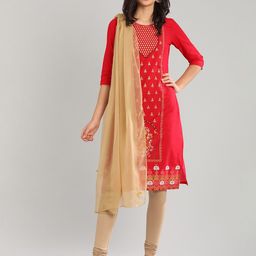 AURELIA Gold-Toned Dupatta-picture-41