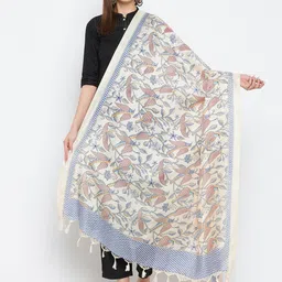 Clora Creation Printed Dupatta With Tassels-picture-30