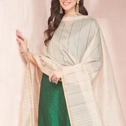 Fabindia Woven Design Cotton Silk Dupatta-image-48