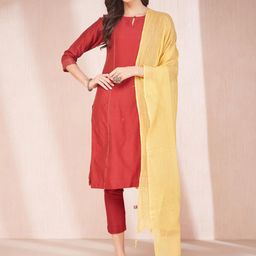 Fabindia Woven Design Dupatta-image-52