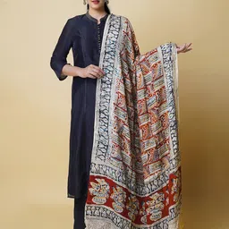 Unnati Silks Ethnic Motifs Printed Dupatta-image-18