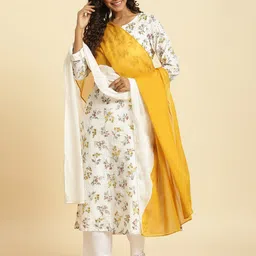 W Pure Cotton Dupatta-37