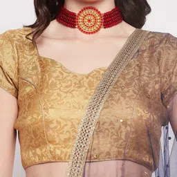 Clora Creation Net Dupatta with Sequinned image 5