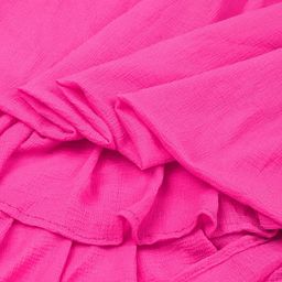 Dupatta Bazaar Fuchsia Ruffled Dupatta image 2