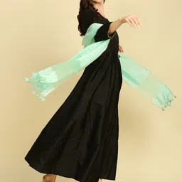 Dupatta Bazaar Solid Linen Dupatta image 3