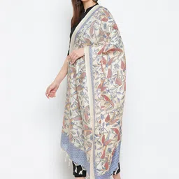 Clora Creation Printed Dupatta With Tassels image 5