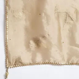 Clora Creation Ethnic Motifs Printed Dupatta with Gotta Patti image 4