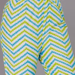 KALINI Ethnic Motifs Printed Regular Pure Cotton Kurta with Trousers & With Dupatta image 3