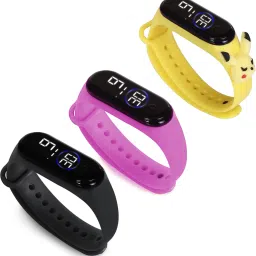 HYPERLEX 3 COMBO Stylish Digital LED Bracelet Band Wrist Watch for Kids, Boys & Men-image-94