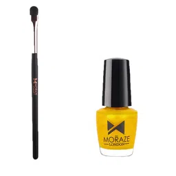 Moraze Set of Eyeshadow Brush & Nail Paint 5 ml - Bratty Bratty-image-43