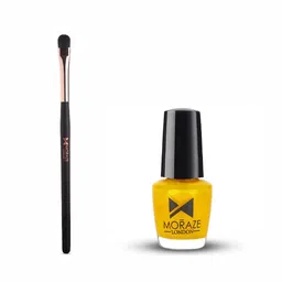 Moraze Set of Eyeshadow Brush & Nail Paint 5 ml - Bratty Bratty-image-2