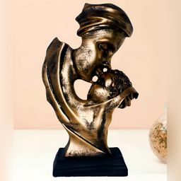 JAIPUR ACE Gold Toned Beautiful Mother Child Love Showpiece-image-54
