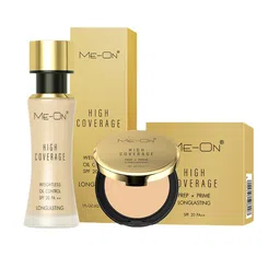 ME-ON High Coverage Set Of 2 Compact - 20g & Foundation - 30ml-45