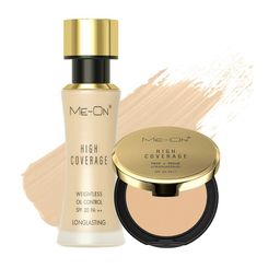 ME-ON High Coverage Set Of 2 Compact - 20g & Foundation - 30ml image 2