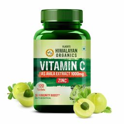 Vlado's Himalayan Organics Vitamin C (1000mg),  120 tablet(s)  Natural -31