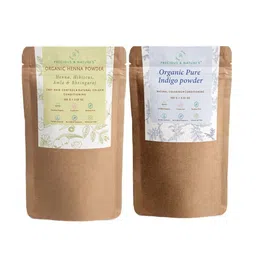 Precious and Natures Certified Organic Hair Colour & Nourishment Kit 200gm-32