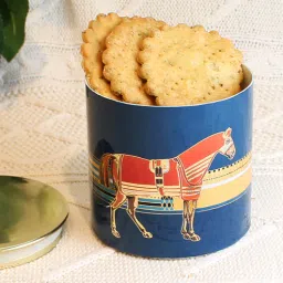 izzhaar Mustang 750ml Goodies Multicolor Tin Storage Jar-picture-40