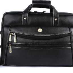 Men Black Messenger Bag - Extra Spacious-image-110