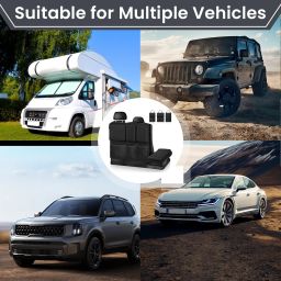 verilux Car Trunk Storage Bag Modular Design Multi Compartment Customizable Organizer Car Storage Bag & Bin image 5