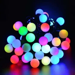 24 LEDs 10 m Multicolor Flickering Ball Rice Lights-image-87