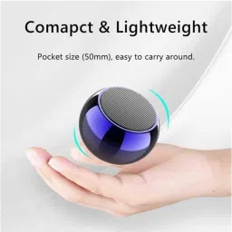 Krikav Design Mini Boost Wireless Bluetooth Speaker with Google, Alexa & Siri Assistant Smart Speaker-22