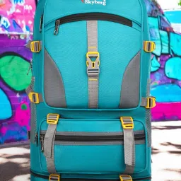 Large 60 L Laptop Backpack 60 Litres Curve Water Resistant Rucksack For Hiking Trekking And Travel - Unisex-image-59