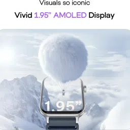 Noise Icon 5 with AI Watch Faces, AI Search, 1.95" AMOLED, Upto 10 Days Battery Smartwatch image 4