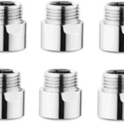 Stainless Steel Extension Nipple 1 Inch - (Pack Of 10) Faucet Mount-18