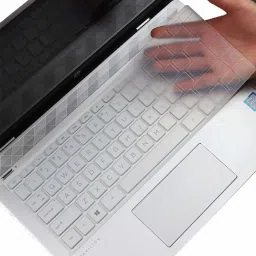 Saco Silicone Protector Skin Keyboard Cover Compatible for HP spectre x360 2 in 1 13.5 Inch Laptop 14-ea0023dx (14-EA Series) Keyboard Skin-10