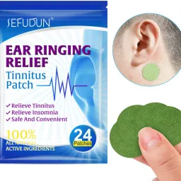 Tinnitus Patches Ear Ringing Relief Herbal Formula Adhesive Band Aid-image-5