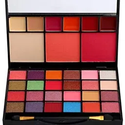 (Pack of 33) Eyeshadow Palette with High Pigmented Matte and Glossy Shades 100 g-11