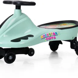 Push Car for Kids 3-10 Years: Drift Swing Car with Music and LED Lights" Car Non Battery Operated Ride On-16