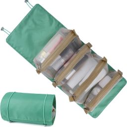 Women Green Cosmetic Bag-image-57