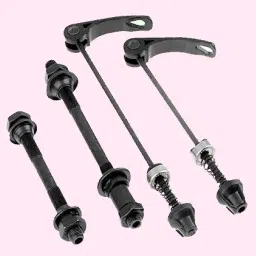 Bicycle Cycle Hub Skewers Quick Release with Hollow Axle Set 00088 Racing Bike Wheel-8