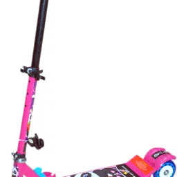 Kids folding runner for girls with adjustabl height and brakes / stylish wheel Kids Scooter-image-17