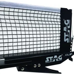 Premium Portable TT Table Clip Net and Post Set Table Tennis Net-0