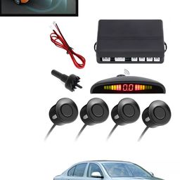 maties Universal Black 4pcs Reverse Parking Safety Sensor For Car-176 Black Waterproof Parking Sesnor With Led Display For Vehicle -176 Parking Sensor-picture-11
