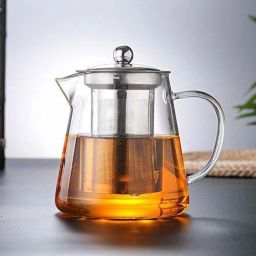 Pack of 1 Glass Glass 750ml Tea Kettle Heat Resistant Tea Pot with Stainless Steel-image-49
