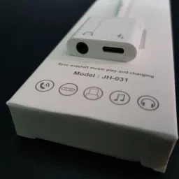 IMMUTABLE Multicolor JH-031 2 in 1 Type C to Audio Jack and Type C Adapter K45 Phone Converter image 2