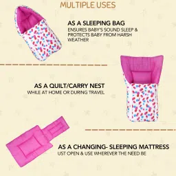 New Born Baby Sleeping Bag Comfortable & Easy To Carry Your Baby Anywhere Sleeping Bag-image-32