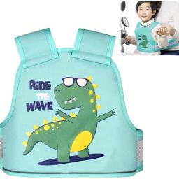 Kids Adjustable Safety Belt Harness For Two Wheeler Motorcycle Bike 2-12 Years Baby Carrier-image-36