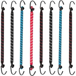 High Strength Elastic Rope For Hanging Clothes, Carrying Luggage etc Pack of 10p Multicolor-image-36