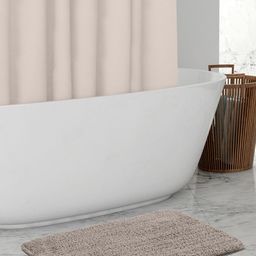 OBSESSIONS Taupe Solid 2000 GSM Anti-Skid Bath Rugs-12