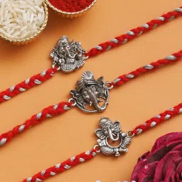 Designer LIVE-E1-E2-E3 Assorted Rakhi Set-image-83