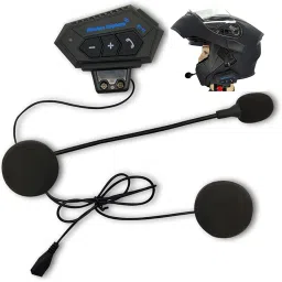 acube mart Helmet Earphone Wireless On-Ear Helmet Bluetooth Music & Calling System with Mic Smart Headphones-26